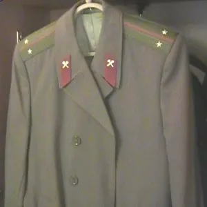 Офицерский плащ-пальто новый