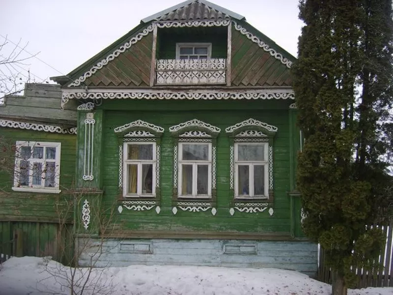 Бревенчатый дом в г. Родники.