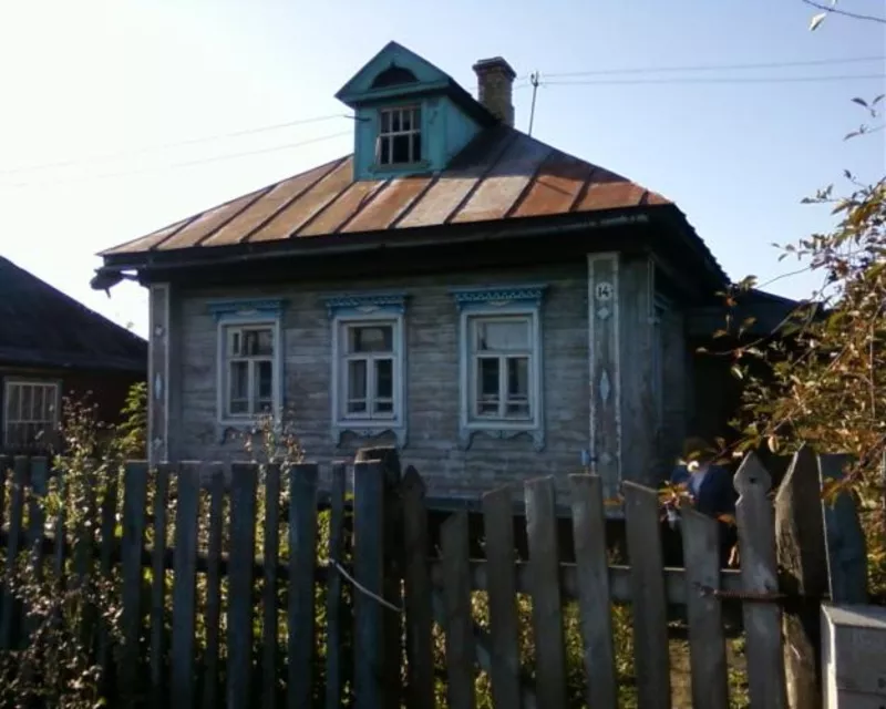 Продам дом бревенчатый в г. Заволжск 